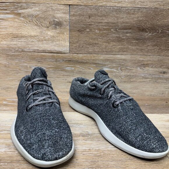 Allbirds Gray Merino Wool Runners Sneakers Men's Size 12 - Picture 6 of 7